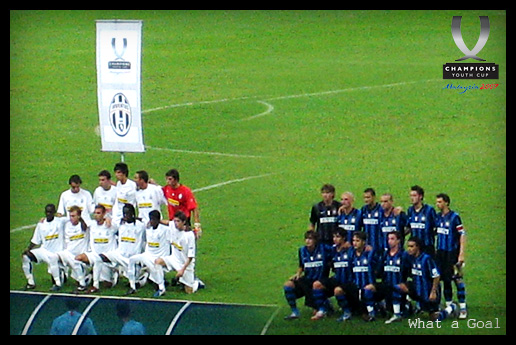 Inter and Juventus team photo